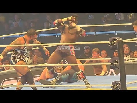 Bronson Reed defeat Oba Femi in a dark match after WWE SMACKDOWN <strong>went</strong> <strong>off</strong> air