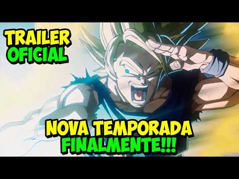 SAIU AGORA! TRAILER OFICIAL NOVA TEMPORADA DRAGON BALL (A ÚLTIMA DE AKIRA TORIYAMA) ESPETACULAR!!!