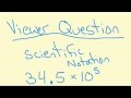 Understanding Scientific Notation Concepts