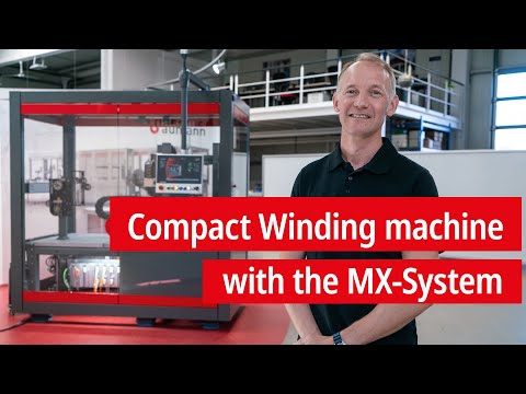 Aumann Espelkamp GmbH: Highly compact winding machine with the MX-System
