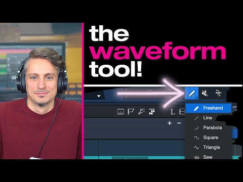 The Waveform Tool in Studio One