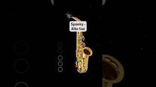 it’s spooky season 👻 #altosax #tutorial