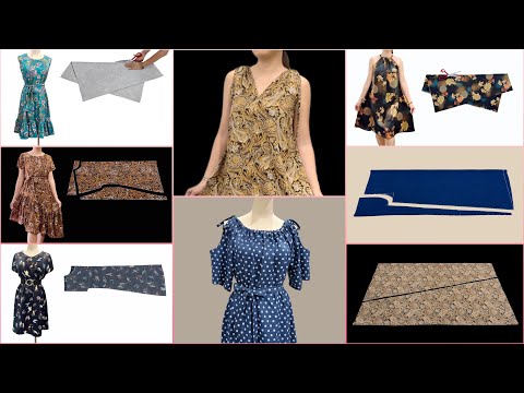 ⭐️Instructions for sewing 6 types of dresses you should not miss