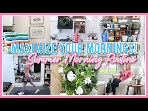 4AM SUMMER MORNING ROUTINE 2025 | PRODUCTIVE MORNING ROUTINE