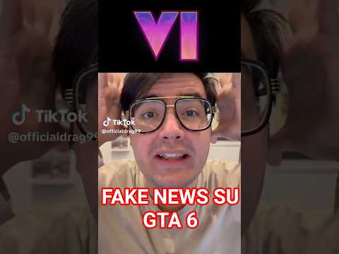CONTINUA LA SERIE DELLE FAKE NEWS SU GTA 6 #feedshorts #gta #gta6 #viral #fakenews #feed #zKing