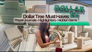 Bible Study Must-Haves! NEW Dollar Tree Finds You NEED ✨ Prayer Journals, Highlighters & Hidden Gems