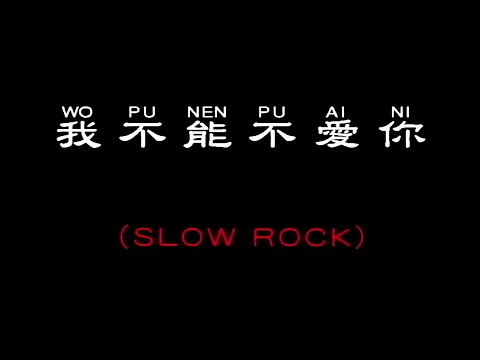 我不能不愛你 (SLOW ROCK)-伴奏 KARAOKE