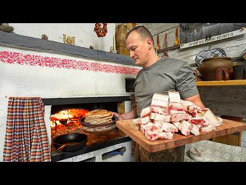 ГОСТЕПРИИМСТВО ЛЕСНОЙ ИЗБУШКИ. ЖИЗНЬ в ЛЕСУ на КРАЮ БОЛОТА. №379