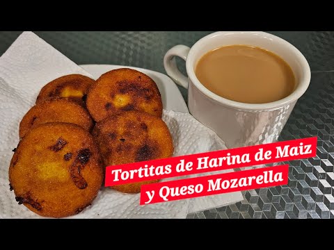 TORTITAS DE HARINA DE  MAIZ Y QUESO MOZARELLA