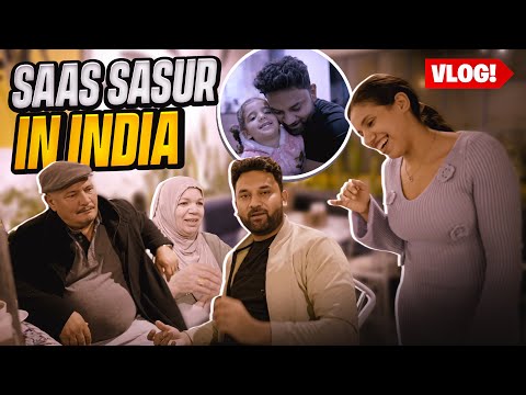 Saas Sasur In India 🇮🇳 Day 1