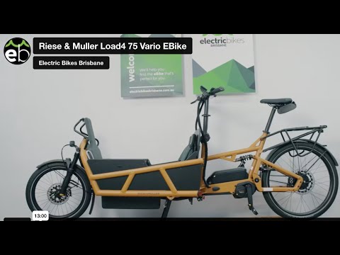 Riese & Muller Load4 75 Vario Cargo EBike with ABS Brakes