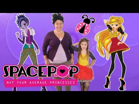 ¡¡Reto SPACEPOP!! 💫 Nos maquillamos y disfrazamos de princesas Spacepop ✨ Los juguetes de Arantxa