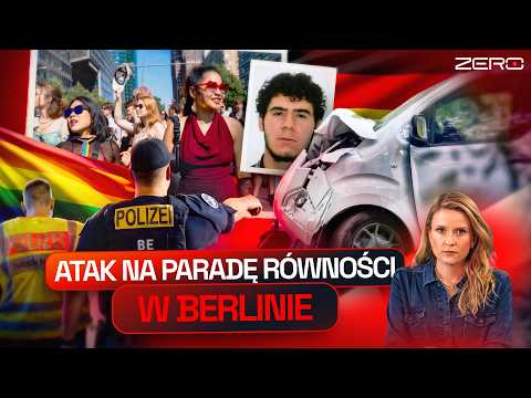OBŁAWA W BERLINIE. ZAMACHOWIEC WJECHAŁ W TŁUM UCZESTNIKÓW PARADY RÓWNOŚCI