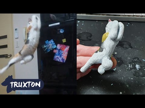 점프 하는 고양이[시바툴]