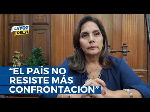 Patricia Juárez de Fuerza Popular rechaza pleno extraordinario por elecciones