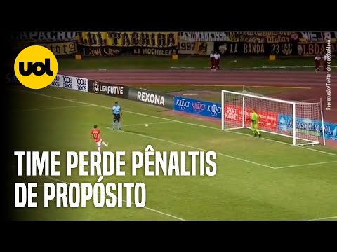 TIME SE REVOLTA COM GOL ANULADO E ERRA PÊNALTIS DE PROPÓSITO NA VENEZUELA