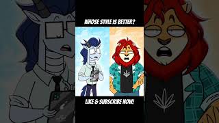 DAME UN GRRR COMPARISON 2 // Rocky Rakoon Animation Meme #Shorts #tiktok #viral #trending
