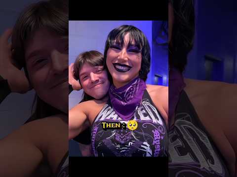 Rhea Ripley & Dominik Mysterio Then vs Now Edit! 🥹 #wwe #rhearipley #wweraw #wwefan #edit #shorts