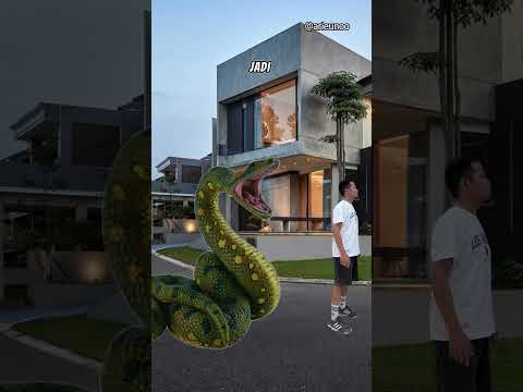 Tutorial Barbar Lawan Anaconda Nafsuan #survival #shorts #tutorial #wildlife #anaconda #cobra #piton