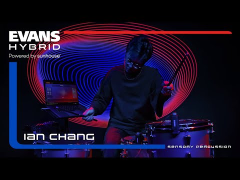 'Audacious' Drumming: Ian Chang Plays the EVANS Hybrid Sensory Percussion Sound System