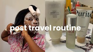 My ultimate jet lag reset 🚿 | self care