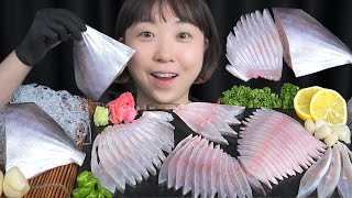 통병어회 등장! 입에서 오독! 터짐 경보🚨🐟Mukbang