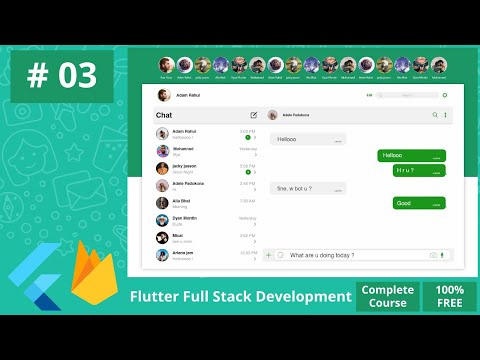 Flutter Web Development Full Course | Whatsapp Clone Flutter Firebase Web App Development Course