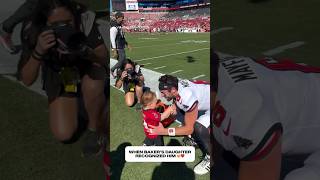The Mayfield family 🫶 #bakermayfield #family #father #daughter #buccaneers