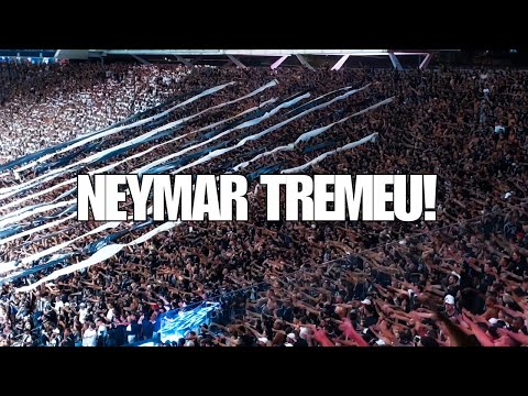 FIEL TORCIDA IMPRESSIONA NEYMAR em CORINTHIANS 2x1 Santos | O MAIOR PÚBLICO DA HISTÓRIA DA ARENA