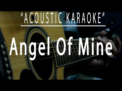 Angel of mine – Monica (Acoustic karaoke)