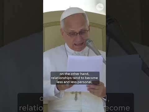 Pope Leo warns AI puts 'human conscience' at risk