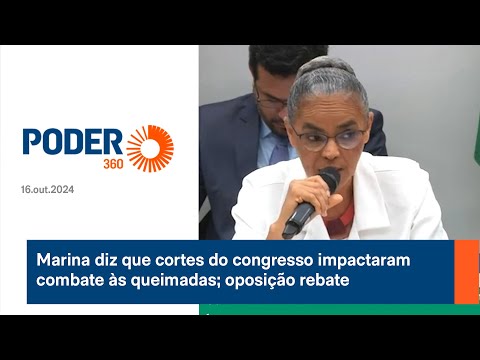 Nikolas faz discurso para Marina e fala em contradições da ministra