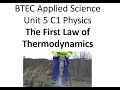 Internal Energy and Thermodynamics Concepts
