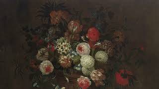 Moody Vintage Art TV Vase of Flowers Oil Paintings 4K ART TV | Gold Vintage Art TV [NO MUSIC]