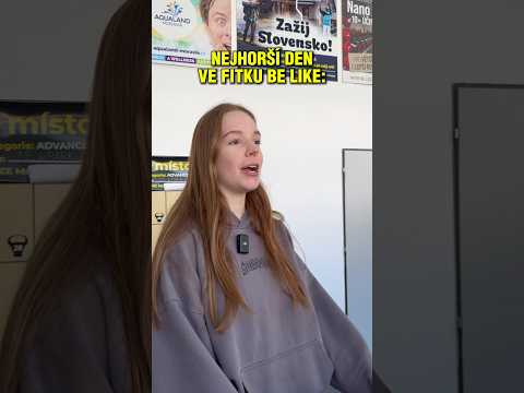 Zažila nejhorší den ve fitku! 💀
