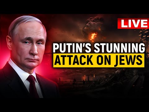 LIVE: Putin's Shocking Attack on Jews in English Speech | WW3 'Declaration,...' | Watch