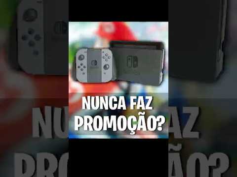 Por que a Nintendo não faz promoção?