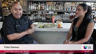 El Chef Ejecutivo de TAHA, Fidel Gomez nos habla sobre el nuevo restaurante en Kansas City