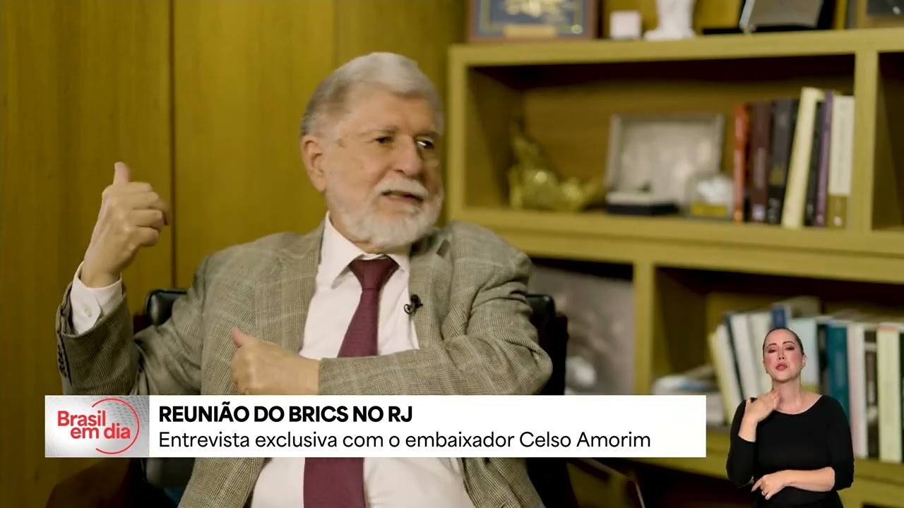Celso Amorim comenta Cúpula do BRICS no Rio