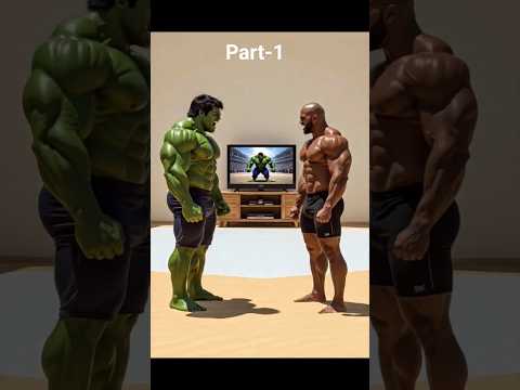 Hulk vs Bodybuilder Epic Fight | Super Strength Battle | Hulk Fight Story