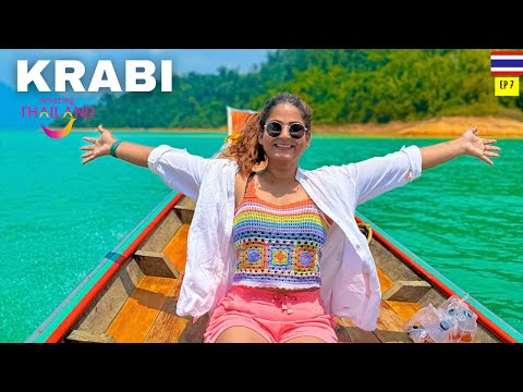 Journey from Bangkok to Krabi | Ep 7 | Hidden Thailand 🇹🇭 Adventures | Krabi Night Market | Desigirl