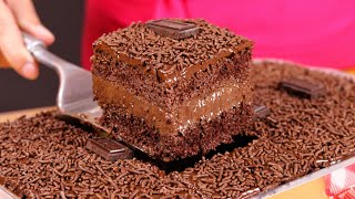 O BOLO DE CHOCOLATE QUE VAI ENTRAR NO SEU TOP 1! MASSA E RECHEIO E RECHEIO TUDO NO LIQUIDIFICADOR