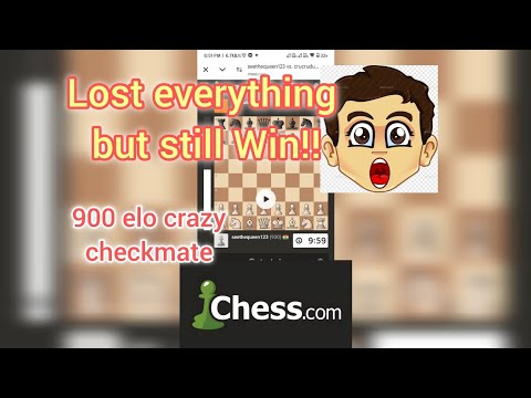 Road to 1000 elo gameplay. Lost everything but still played a great mate. #chess #chessgame #shorts