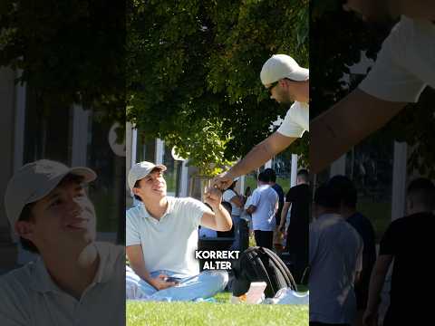 Da sieht man sich wieder #streetcomedy #viral