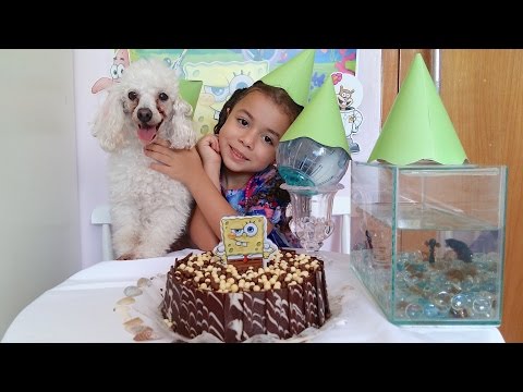 O Aniversário do Nathan: Bob Esponja