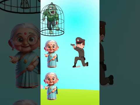 कोन असली दादी है 😱 ~mini wood toy- woodworking art skill/wood hand #shorts 18