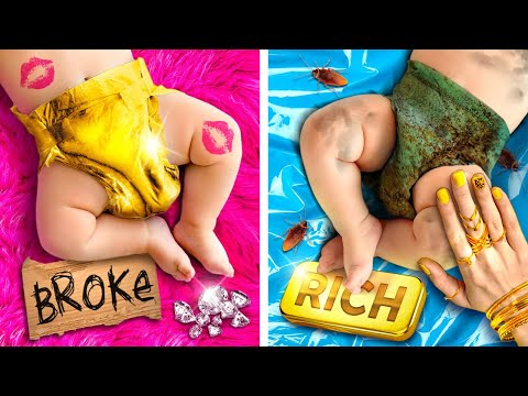 BILLIONAIRES Found a No Money Girl - My MOM Loves my  SISTER More | Relatable by La La Life