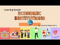 Economic Institutions and Financial Markets