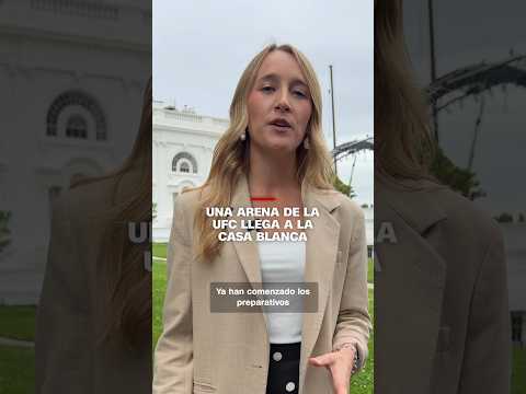 Una arena de la UFC llega a la Casa Blanca