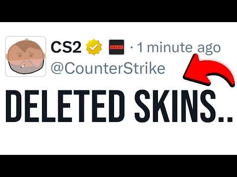 REAL REASON VALVE DELETED THESE CS2 SKINS..